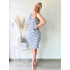 2143 Jurk Elise Stripes Blauw 